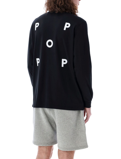 Shop Pop Trading Company Pop Logo T-shirt In Black