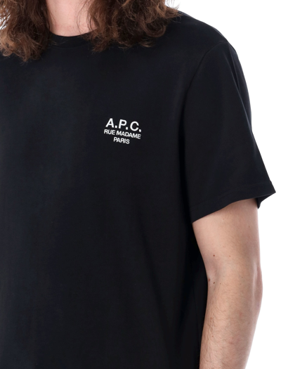 Shop Apc Raymond T-shirt In Black
