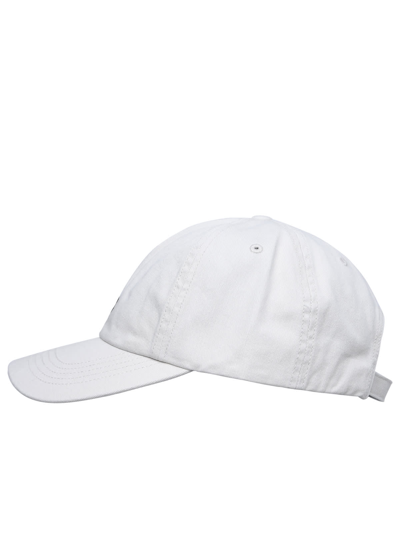 Shop Y-3 Dad Talc Cotton Hat In Avorio