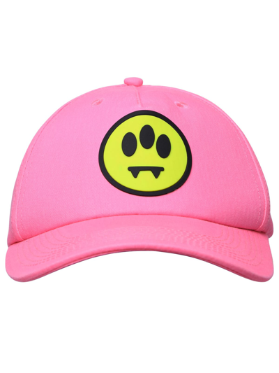 Shop Barrow Fuchsia Cotton Hat In Pink