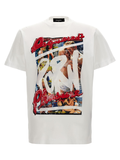 Shop Dsquared2 Rocco T-shirt In White