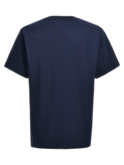 Shop Maison Kitsuné Racing Fox T-shirt In Blue