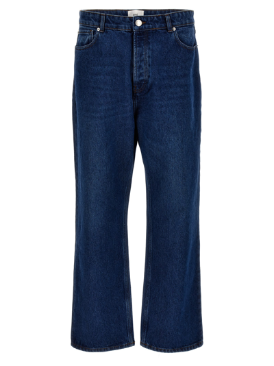 Shop Ami Alexandre Mattiussi Denim Jeans In Blue