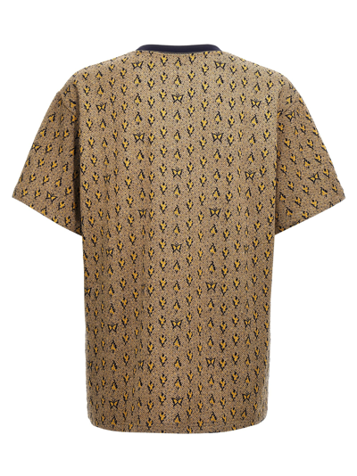 Shop Needles Jacquard Patterned T-shirt In Multicolor