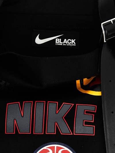 Shop Black Comme Des Garçons Comme Des Garçons Black X Nike Shopping Bag