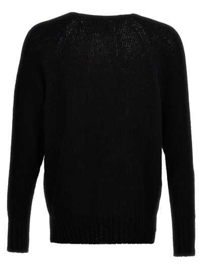 Shop Ma'ry'ya V-neck Sweater In Black