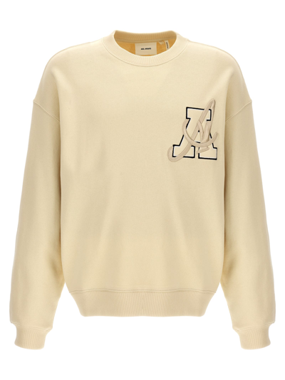 Shop Axel Arigato Hart Sweatshirt In Beige