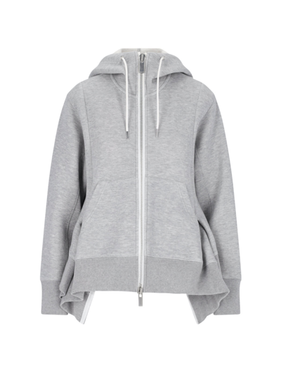Shop Sacai Sweater In Grey