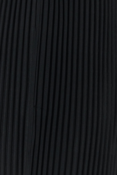 Shop Issey Miyake Black Polyester Pant In Nero