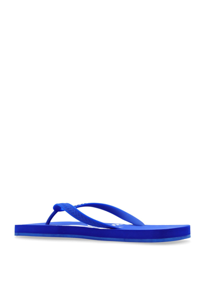 Shop Dsquared2 Flip-flops With Logo In Blu