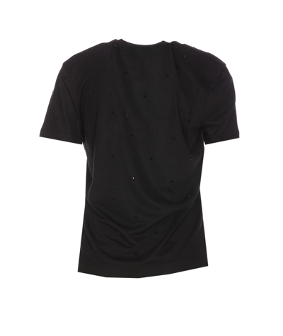 Shop Zadig &amp; Voltaire Wassa Dots Strass T-shirt In Black