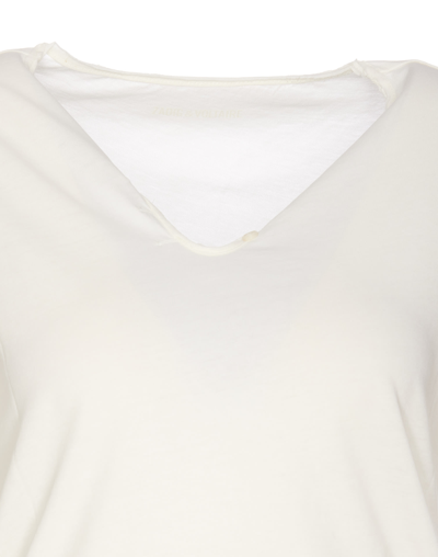 Shop Zadig &amp; Voltaire Tunisien Crop Badge Wings T-shirt In White