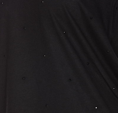 Shop Zadig &amp; Voltaire Wassa Dots Strass T-shirt In Black