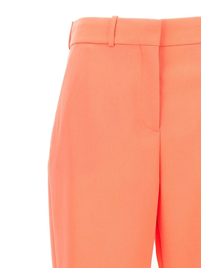 Balmain Pink Side Slits Pants In Pink