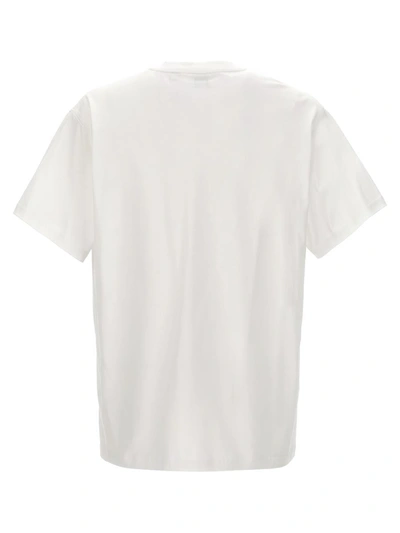 Shop Burberry 'harriston' T-shirt In White
