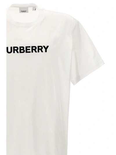 Shop Burberry 'harriston' T-shirt In White