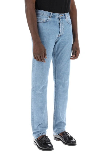 Shop Apc A.p.c. Fit Jeans Men In Blue