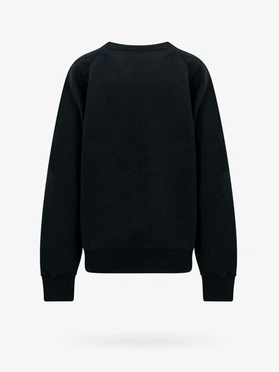 Shop Ami Alexandre Mattiussi Ami Paris Man Sweatshirt Man Black Sweatshirts