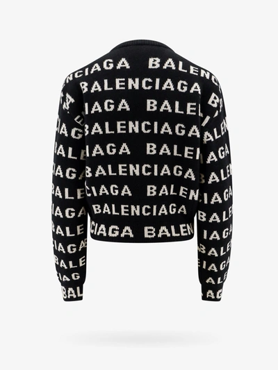 Shop Balenciaga Woman Sweater Woman Black Knitwear