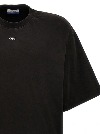 Shop Off-white 'matthew' T-shirt In Gray