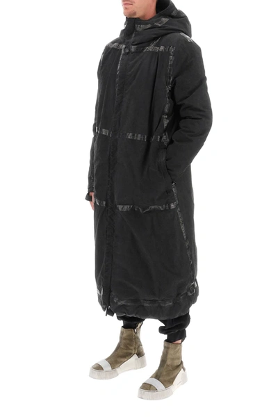 Shop Boris Bidjan Saberi Resin-dyed Cotton Reversible Parka Men In Multicolor