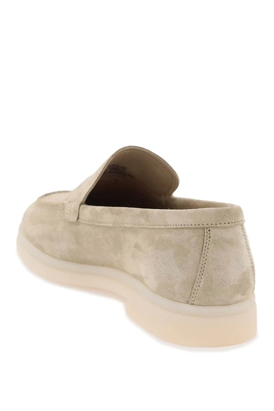 Shop Church's Suede Leather Lyn Moccas Women In Cream
