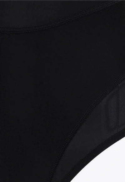 Shop Wolford Active Flow Bodysuit In Black