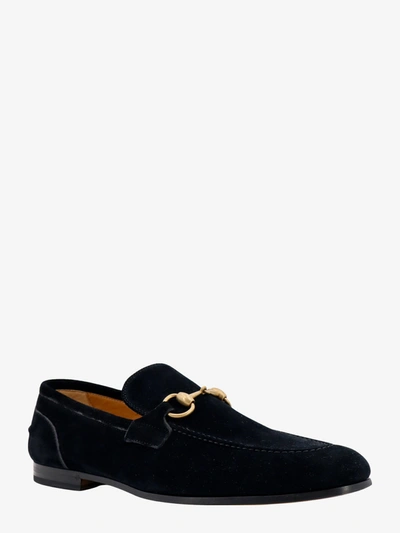 Shop Gucci Man Jordaan Man Black Loafers