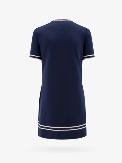 Shop Gucci Woman Dress Woman Blue Dresses