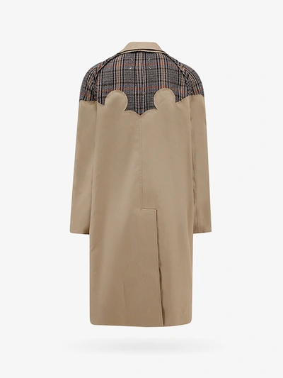 Shop Maison Margiela Man Coat Man Beige Coats In Cream