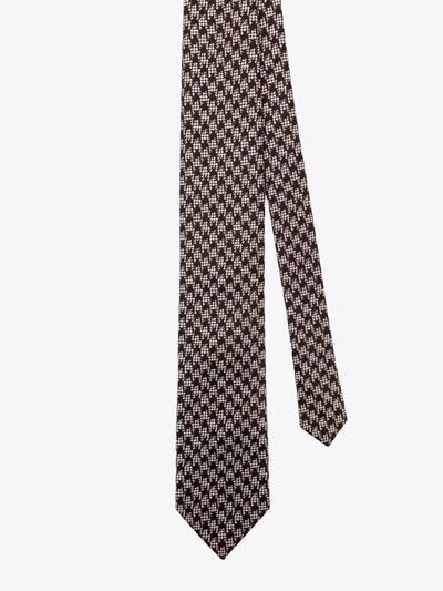 Shop Tom Ford Man Tie Man Brown Bowties E Ties