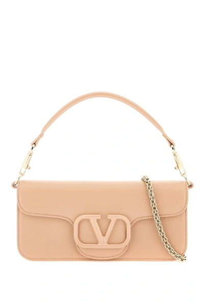 Shop Valentino Garavani Locò Shoulder Bag Women In Cream
