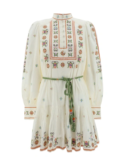 Shop Alemais Alémais Dresses In Ivory