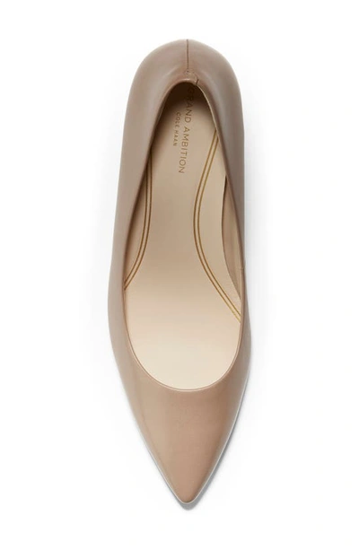 Shop Cole Haan Grand Ambition Pump In Amphora Leather