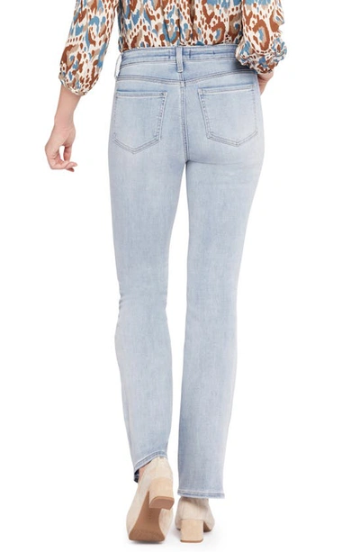 Shop Nydj Barbara Side Slit Bootcut Jeans In Afterglow