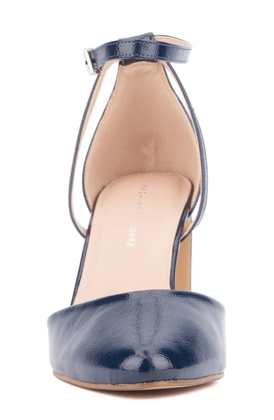 Shop Fashion To Figure Haisley Ankle Strap Pump In Navy