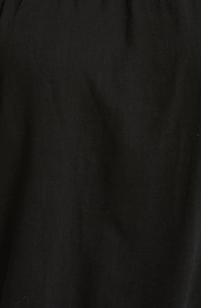 Topshop Curve Off The Shoulder Top In Black
