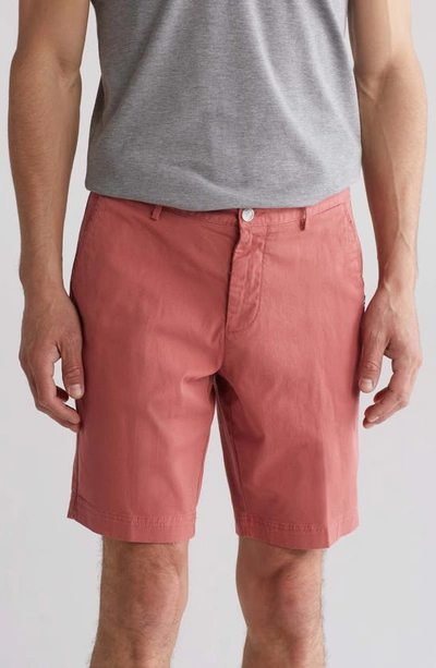Shop Hugo Boss Boss Slice Shorts In Pink