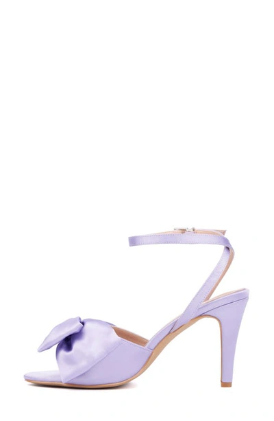 Shop Fashion To Figure Tatiana Bow Ankle Strap Sandal In Lavender