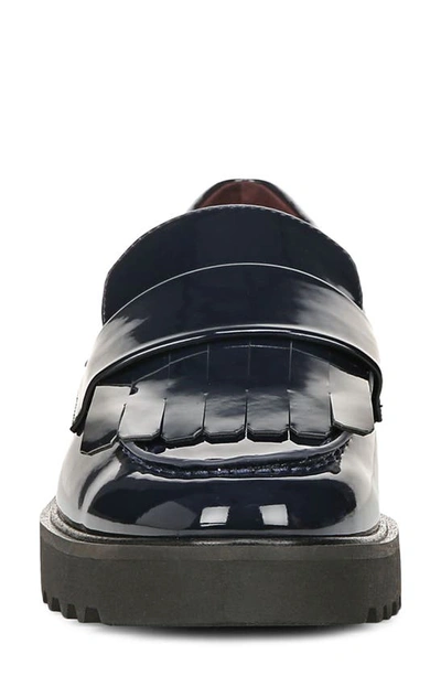 Sarto By Franco Sarto Calista Kiltie Loafer In Blue