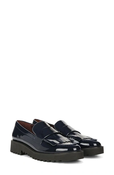 Shop Sarto By Franco Sarto Calista Kiltie Loafer In Blue