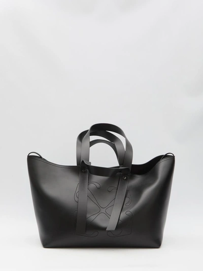 Shop Off-white Day Off Tote Bag In Black