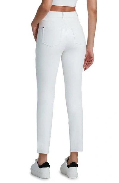 Shop Commando Faux Leather Five-pocket Pants In White