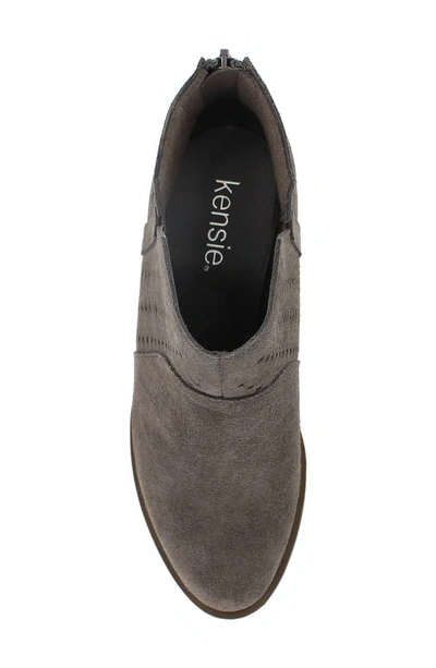 Kensie Grayce Bootie In Dark Grey
