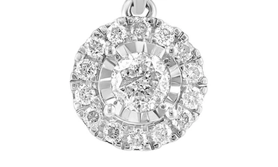 Shop Effy Sterling Silver Diamond Pendant Necklace