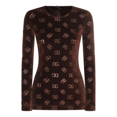 Shop Dolce & Gabbana T-shirts And Polos Brown