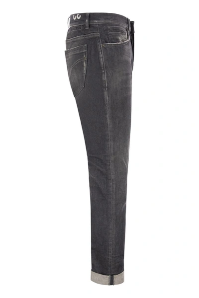 Shop Dondup George - Five Pocket Jeans In Grey
