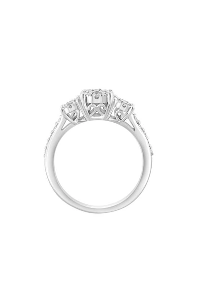 Shop Effy Sterling Silver Diamond Cluster Ring, 0.49ct
