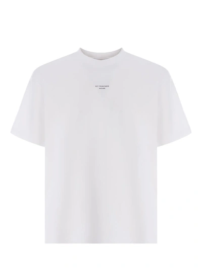 Shop Drôle De Monsieur T-shirts And Polos White