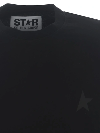 Shop Golden Goose T-shirt  "star" In Black